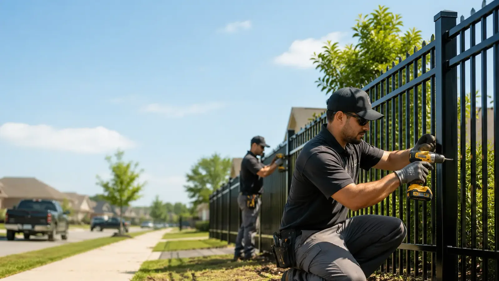 Metal Fence Installation in Old Bridge, NJ